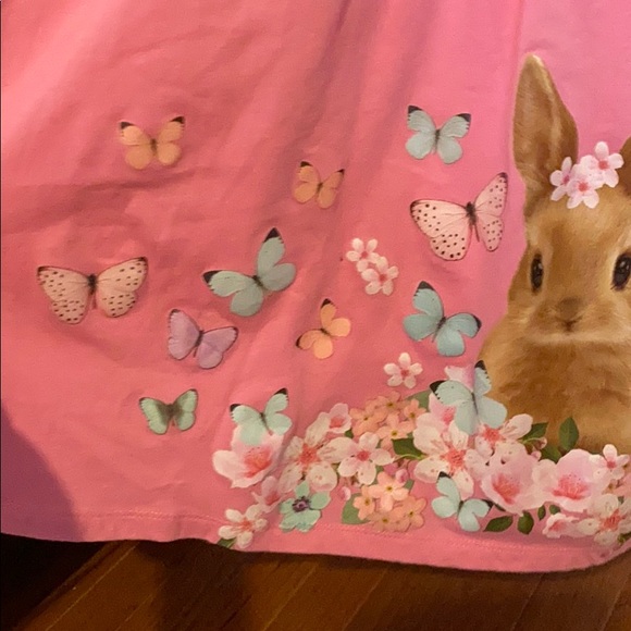 Cute dress with bunny that is perfect for Easter! - Picture 3 of 5